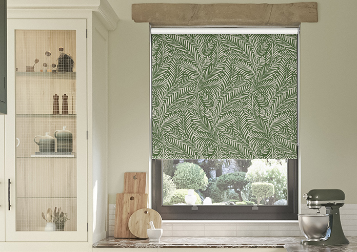 Acoustic, Leaf Green - Roller Blind - Image 3